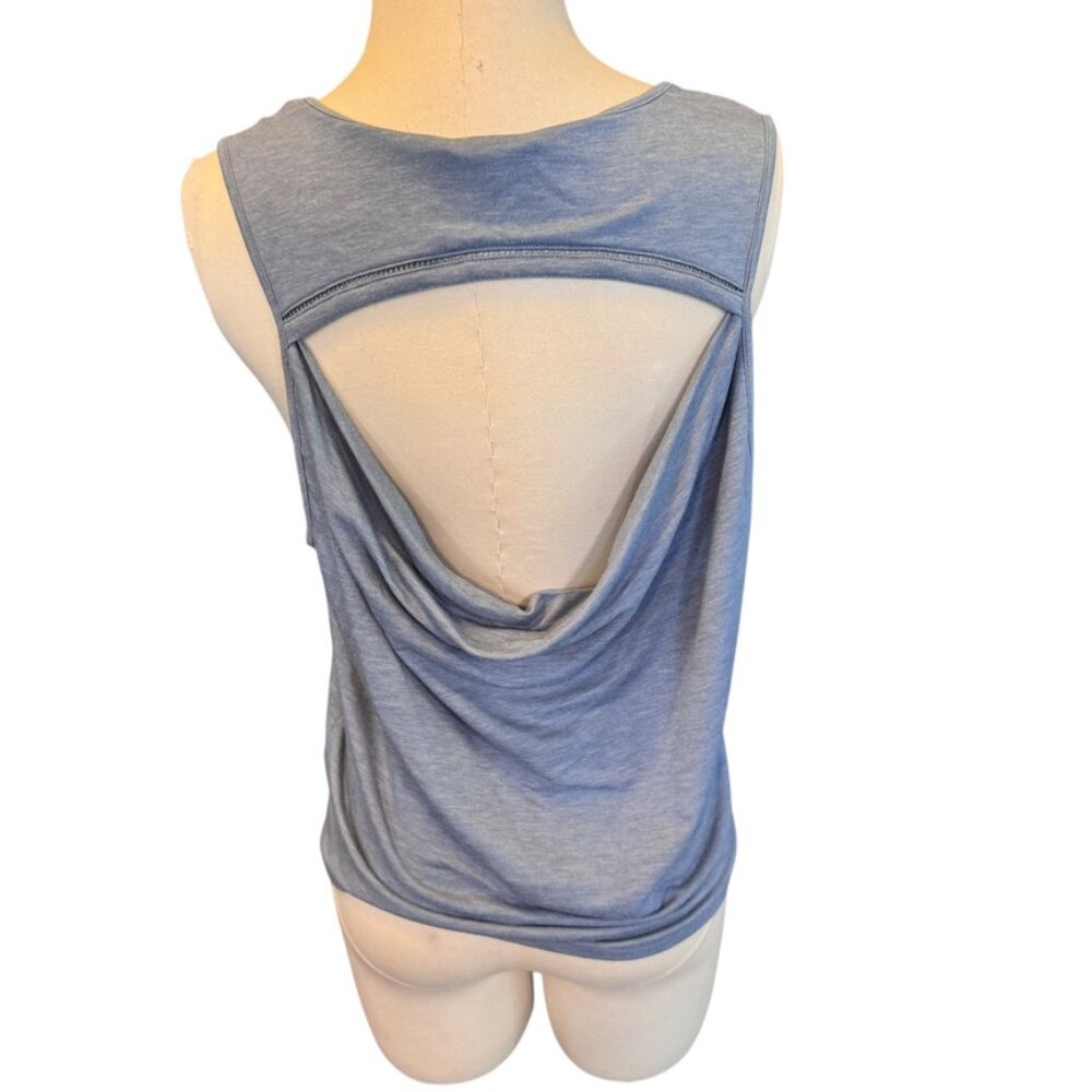 VICTORIA'S SECRET open back light blue pullover sleeveless top EUC